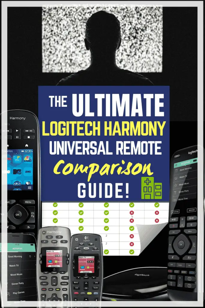 logitech harmony comparison chart