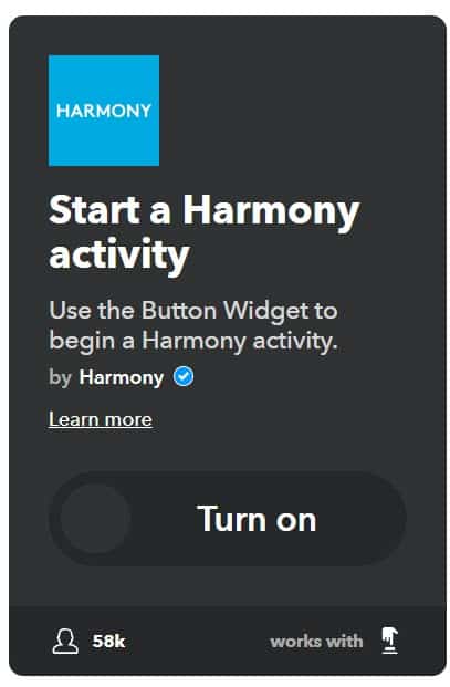 harmony and ifttt weather