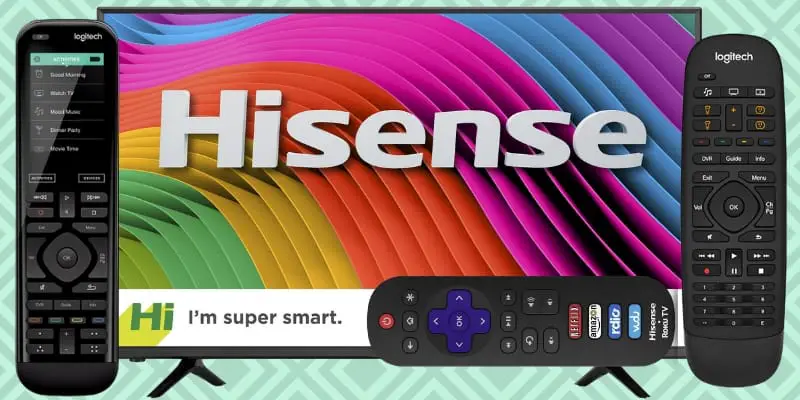 higjhsense smart tv replacement remote