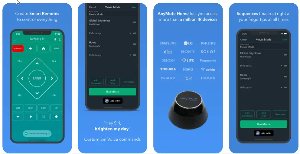 best universal remote apps ios android