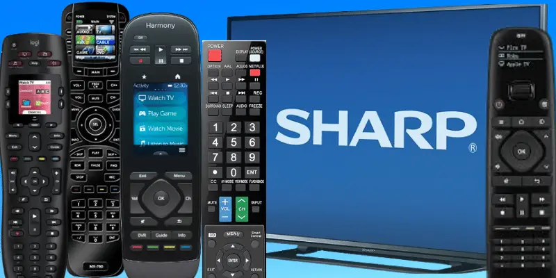 best universal remotes for sharp TVs