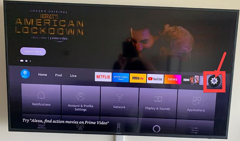 Fire TV Cube Black Screen: Settings