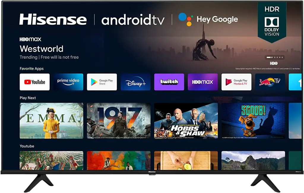 best smart tvs with google assistant built-in 