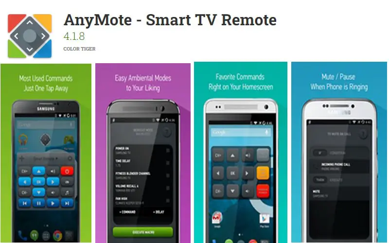 AnyMote Universal Remote App