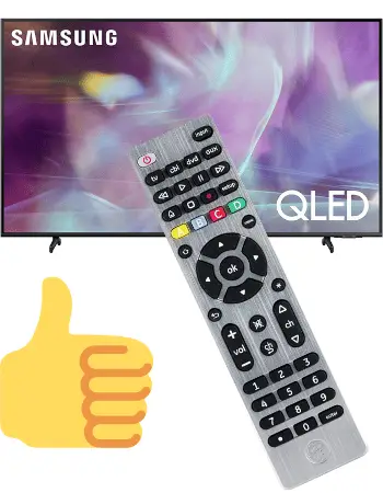 ge universal remote codes for samsung tvs