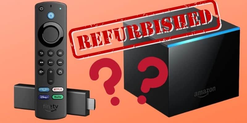 refurbished fire tv stick cube