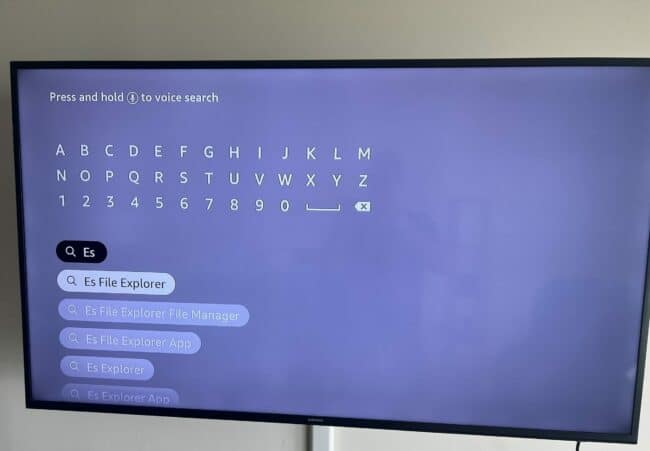 kodi on firestick - es explorer 1 