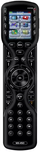 Universal Remote Control MX-450 Custom Programmable Remote Control with On-Screen Macro Editing.