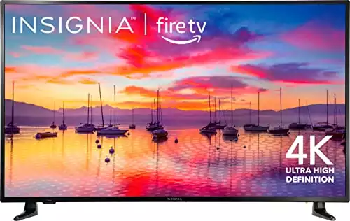 INSIGNIA 55-inch Class F30 Series LED 4K UHD Smart Fire TV (NS-55F301NA22, 2021 Model)