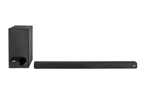 Polk Audio Signa S3 Ultra-Slim TV Sound Bar and Wireless Subwoofer