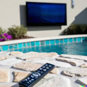 is there a waterproof universal remote - remote by pool
