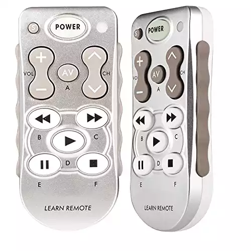 Universal TV Remote Control for Seniors Big Button for Elderly Easy Mode Simple Remote Control, Use for IR Mode