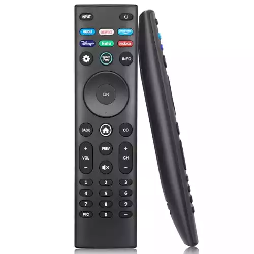 Universal Remote Control XRT140 for VIZIO Smart TV Remote Replacement XRT136 Smartcast D-Series E-Series M-Series P/PX-Series V-Series