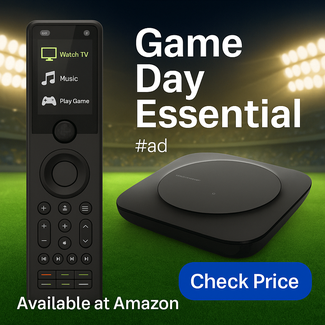 sofabaton x1 universal remote game day essential ad