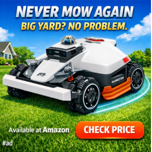robot mower ad